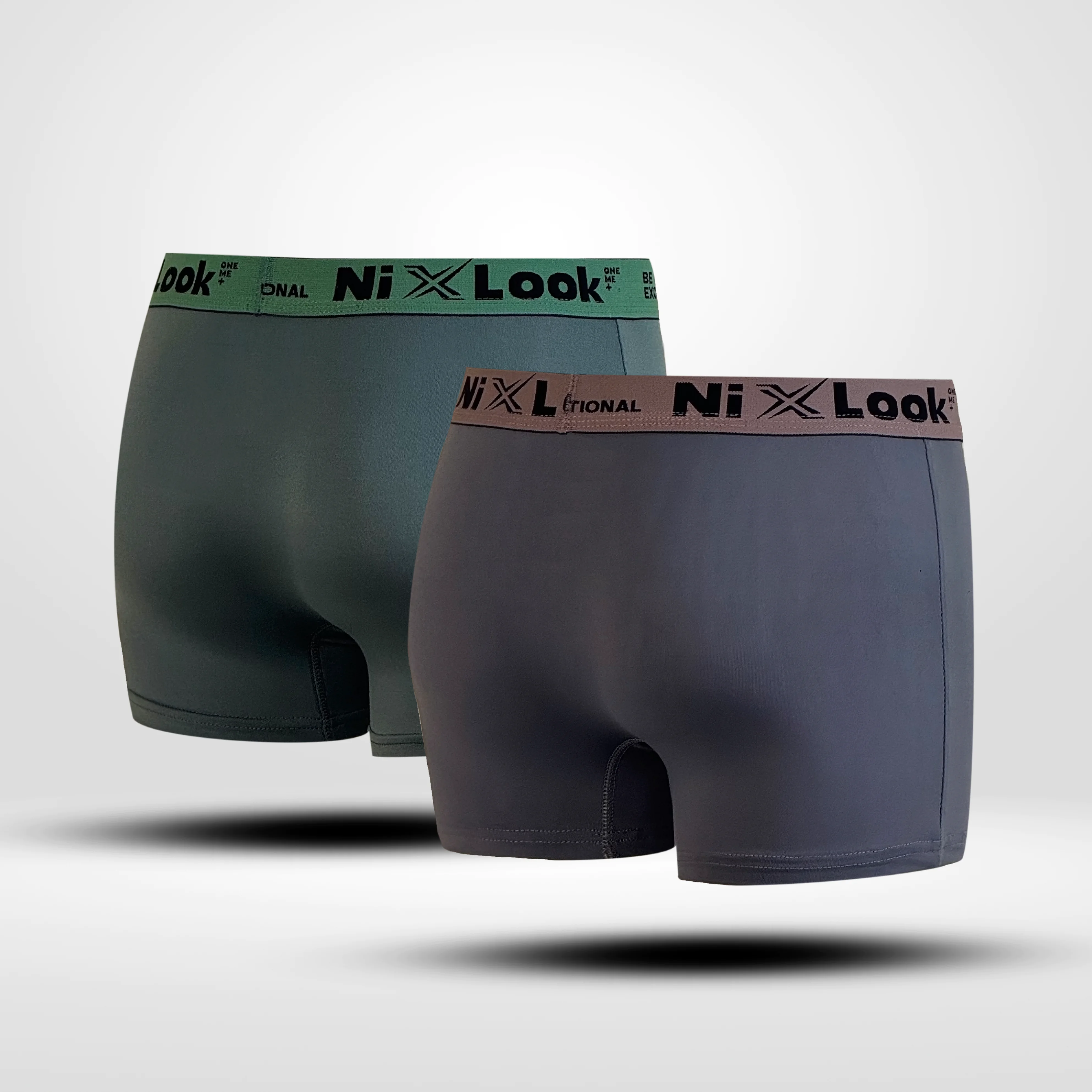 Everyday comfort. Perfect fit — For Daily Wear (Combo Graphite Green - Bluish Grey 2 pcs) - Image 2