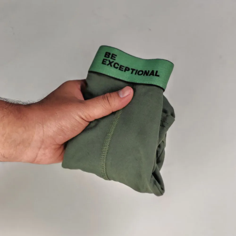 NixLook Mens Ultra Soft Boxer Brief Combo (Ash-Olive-Navy-Black 4pcs) - Image 3